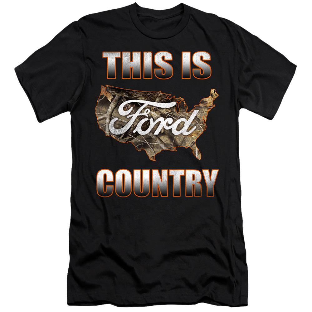 Ford This is Ford Country Camo Short-Sleeve T-Shirt-Grease Monkey Garage