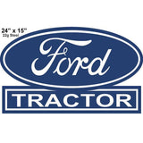 Ford Tractor Laser Cut Metal Sign-Metal Signs-Grease Monkey Garage