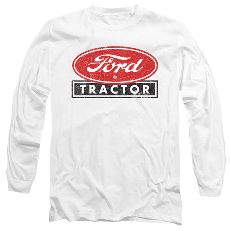 Ford Tractor Long-Sleeve T-Shirt-Grease Monkey Garage
