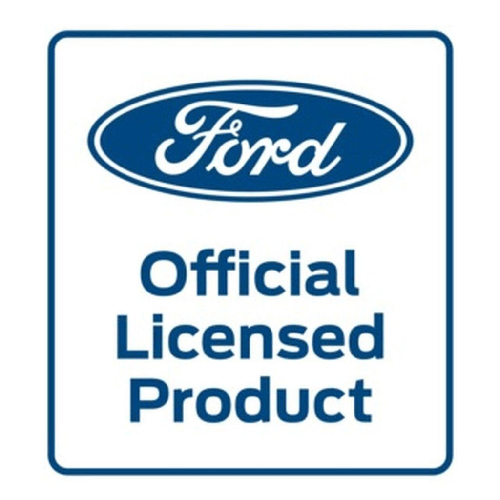 Ford Tractor Red and Black Emblem Metal Sign-Metal Signs-Grease Monkey Garage