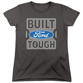 Ford Trucks Built Ford Tough Women's Short-Sleeve T-Shirt-Grease Monkey Garage