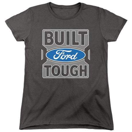 Ford Trucks Built Ford Tough Women's Short-Sleeve T-Shirt-Grease Monkey Garage