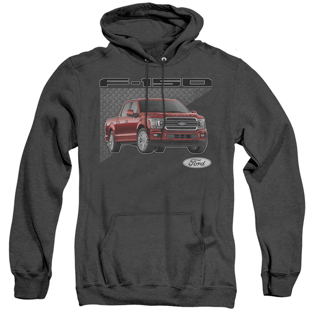 Ford Trucks F-150 Heather Hoodie-Grease Monkey Garage