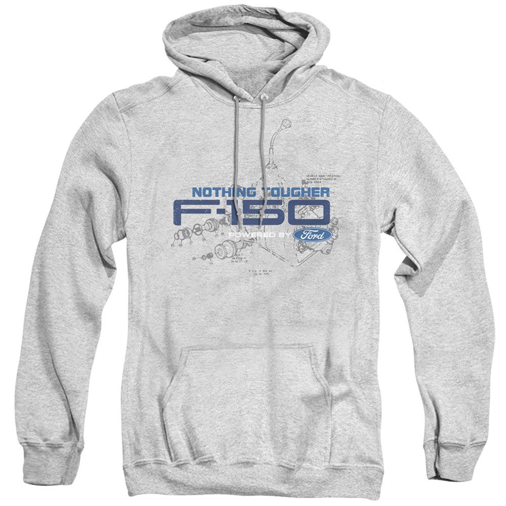 Ford Trucks F-150 Nothing Tougher Powered by Ford Pullover Hoodie-Grease Monkey Garage