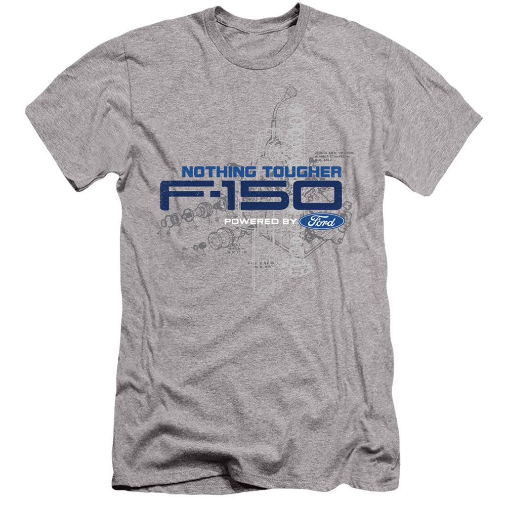 Ford Trucks F-150 Nothing Tougher Powered by Ford Short-Sleeve T-Shirt-Grease Monkey Garage