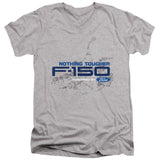 Ford Trucks F-150 Nothing Tougher Powered by Ford Short-Sleeve V-Neck T-Shirt-Grease Monkey Garage
