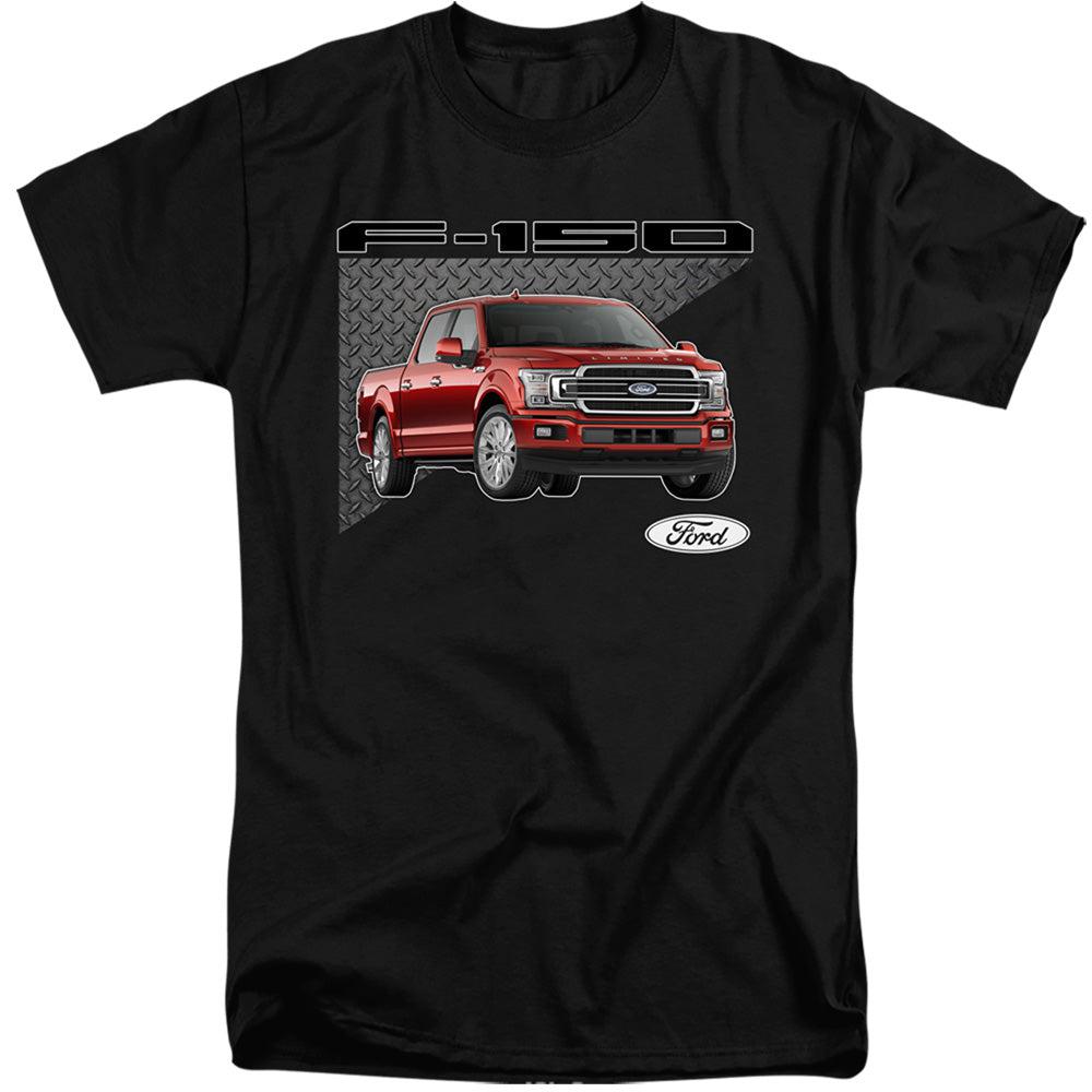 Ford Trucks F-150 Tall Short-Sleeve T-Shirt-Grease Monkey Garage