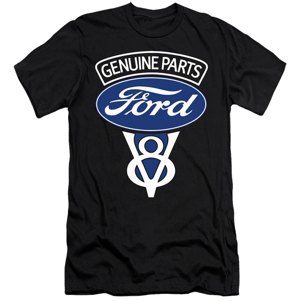 Ford V8 Genuine Parts Short-Sleeve T-Shirt-Grease Monkey Garage