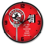 Frontier Gas LED Clock-LED Clocks-Grease Monkey Garage