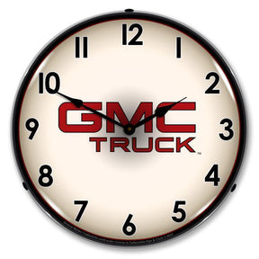 GMC Truck Backlit LED Clock-LED Clocks-Grease Monkey Garage