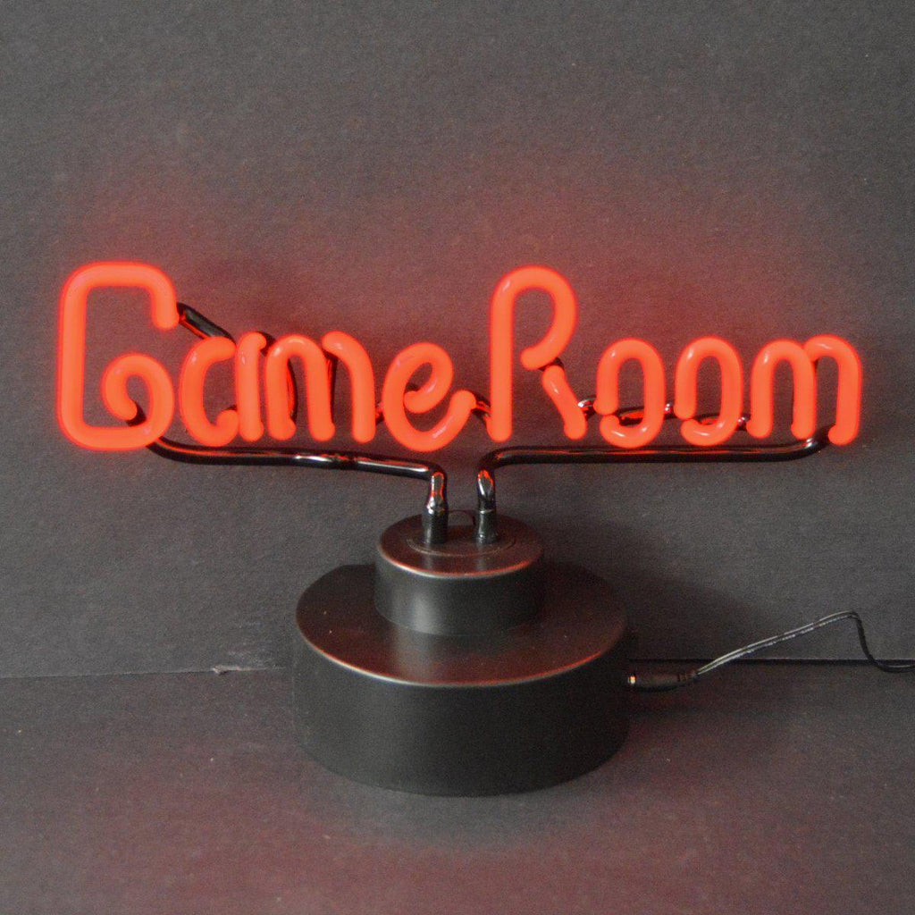 Game Room Neon Sculpture-Neon Sculptures-Grease Monkey Garage
