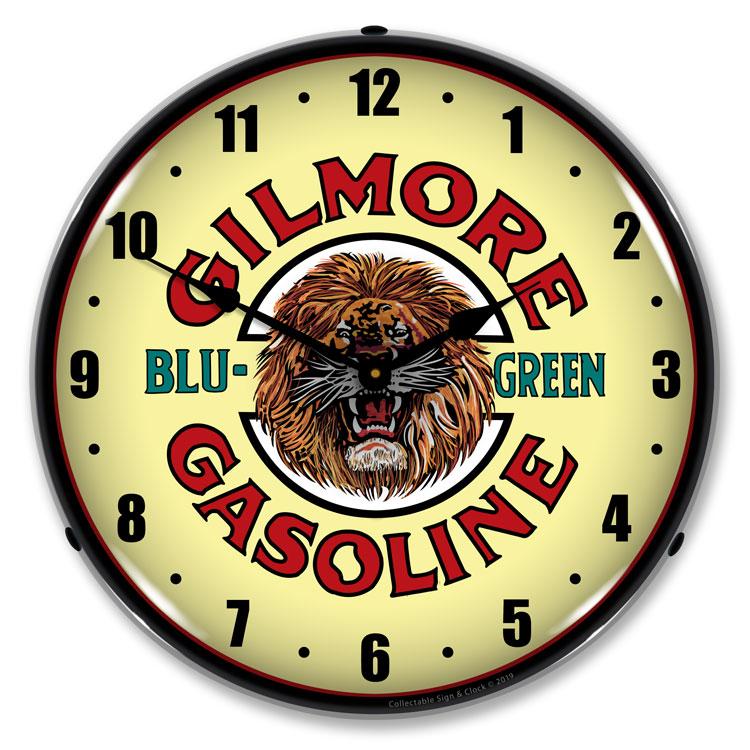 Gilmore Gas LED Clock-LED Clocks-Grease Monkey Garage