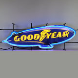 Goodyear Blimp Neon Sign-Neon Signs-Grease Monkey Garage