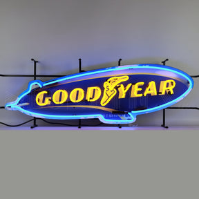 Goodyear Blimp Neon Sign-Neon Signs-Grease Monkey Garage