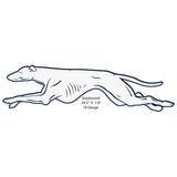Greyhound Laser Cut Metal Sign-Grease Monkey Garage
