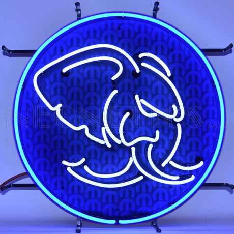 Hellephant Neon Sign-Neon Signs-Grease Monkey Garage