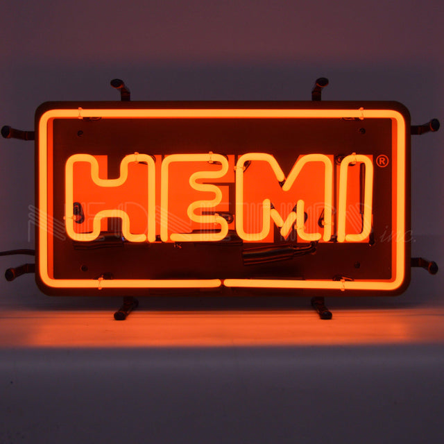Hemi Junior Neon Sign-Neon Signs-Grease Monkey Garage