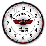 Holman Moody Backlit LED Clock-LED Clocks-Grease Monkey Garage