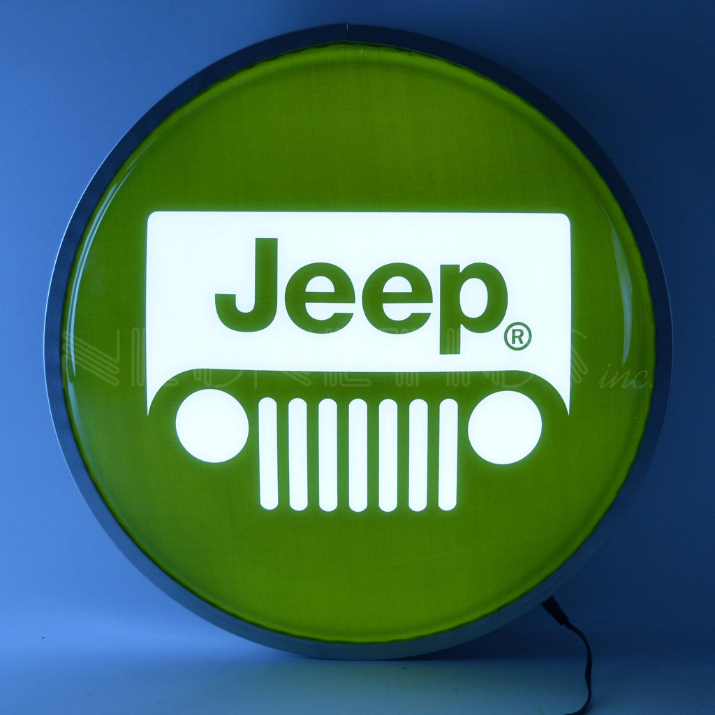 Jeep Backlit LED Sign (15")-LED Signs-Grease Monkey Garage