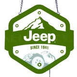 Jeep Since 1941 Slim LED Sign-Grease Monkey Garage