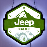Jeep Since 1941 Slim LED Sign-Grease Monkey Garage