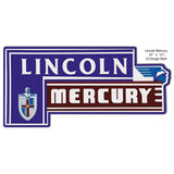 Lincoln Mercury Laser Cut Metal Sign-Metal Signs-Grease Monkey Garage