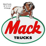 Mack Trucks Laser Cut Metal Sign-Metal Signs-Grease Monkey Garage
