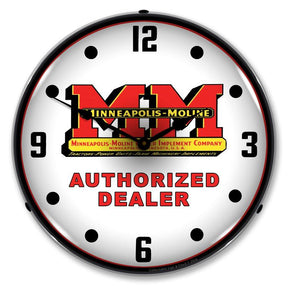 Minneapolis Moline LED Clock-LED Clocks-Grease Monkey Garage