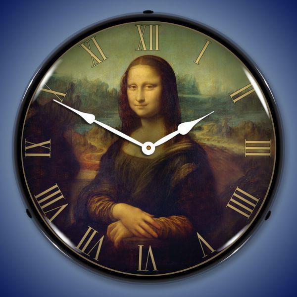 Mona Lisa Backlit LED Clock-LED Clocks-Grease Monkey Garage