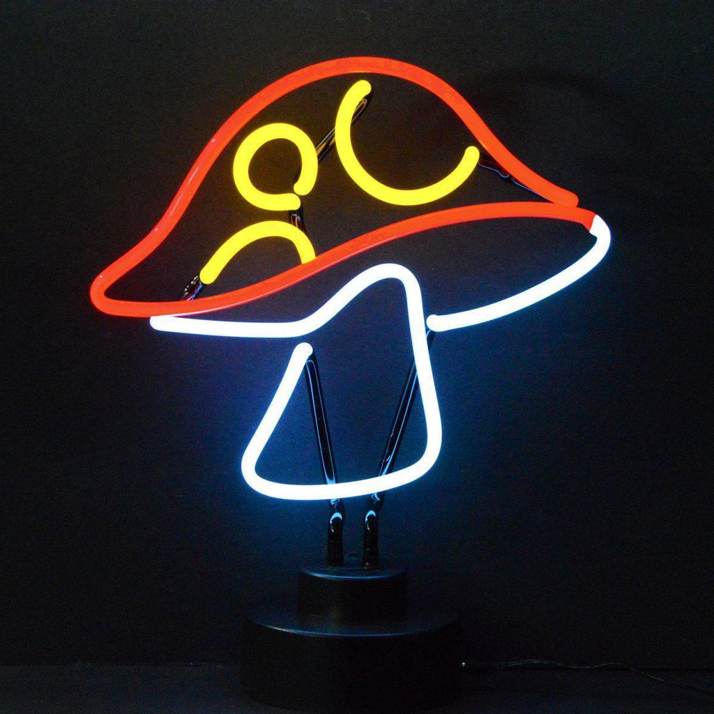 Mushroom Neon Sculpture-Neon Sculptures-Grease Monkey Garage