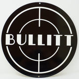 Mustang Bullitt Emblem Metal Sign-Metal Signs-Grease Monkey Garage