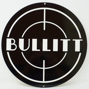 Mustang Bullitt Emblem Metal Sign-Metal Signs-Grease Monkey Garage