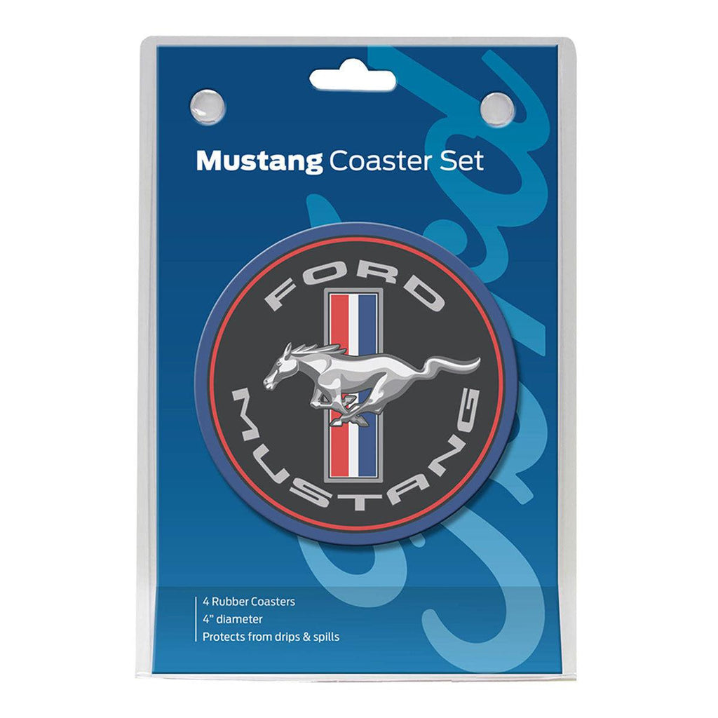 Mustang Rubber Coaster Set-Grease Monkey Garage