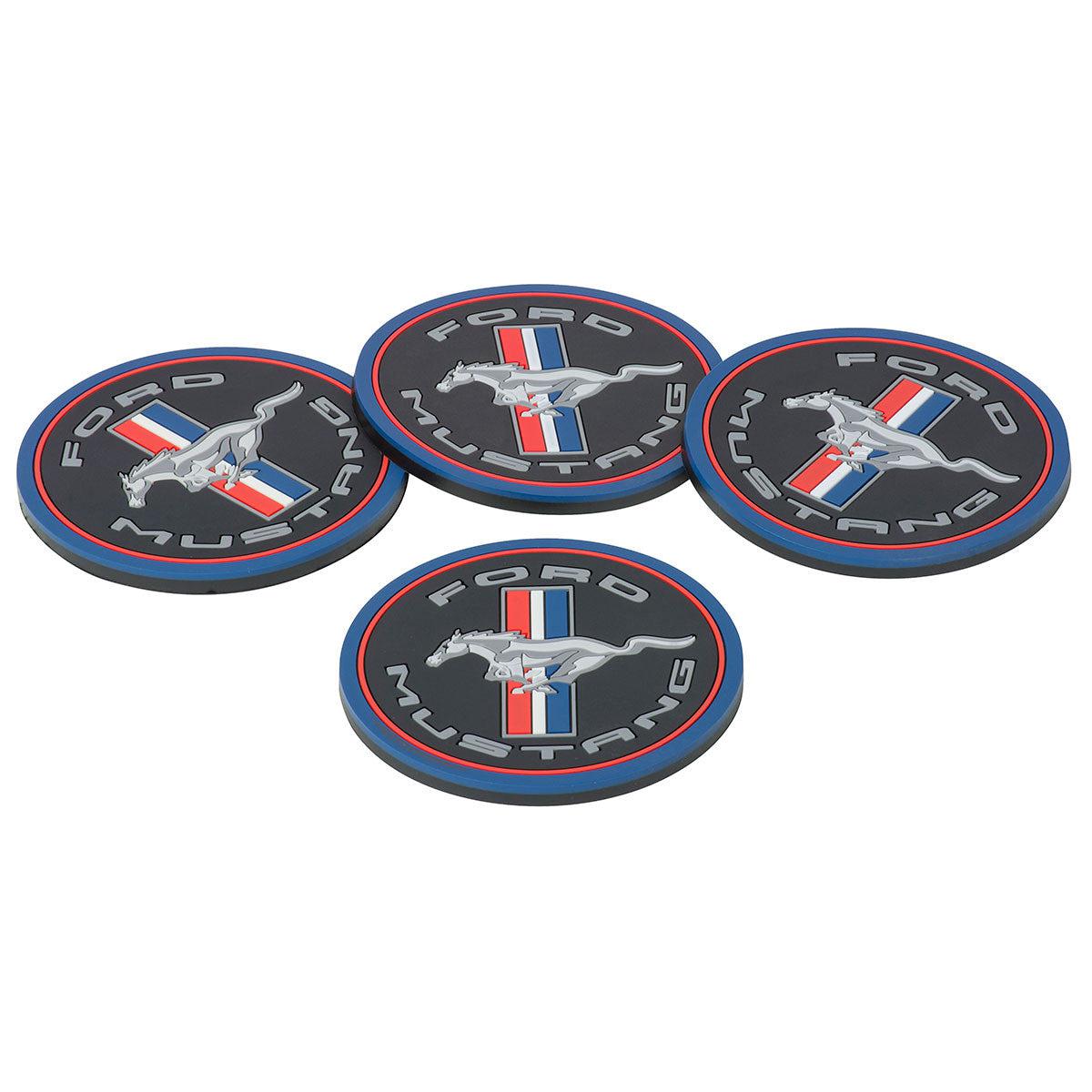 Mustang Rubber Coaster Set-Grease Monkey Garage