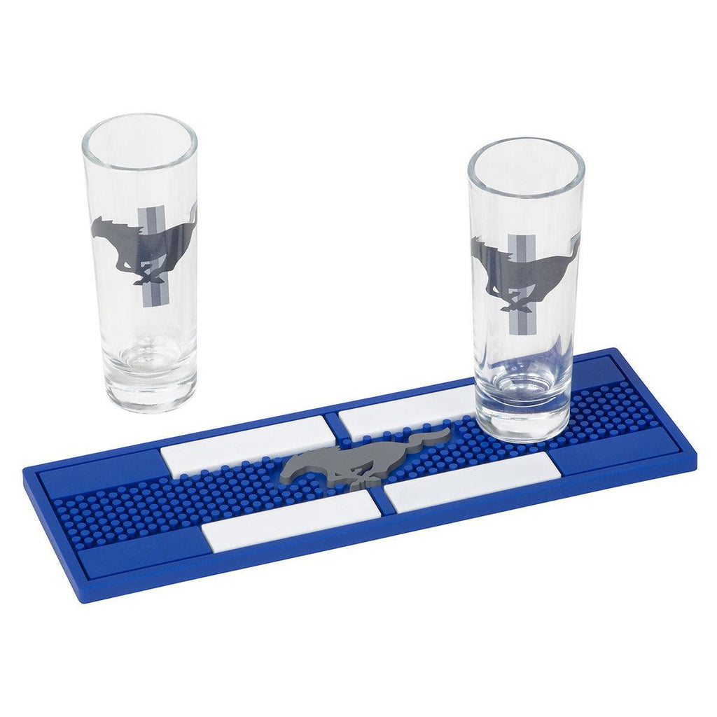 Mustang Shot Glass Set-Grease Monkey Garage