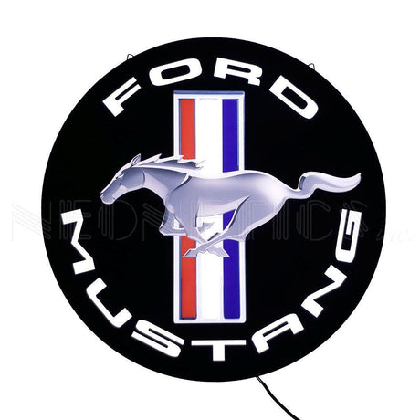 Mustang Slim LED Sign-Grease Monkey Garage