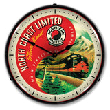 Northern Pacific LED Clock-LED Clocks-Grease Monkey Garage