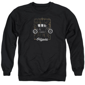 Oldsmobile 1912 Defender Crewneck Sweatshirt-Grease Monkey Garage