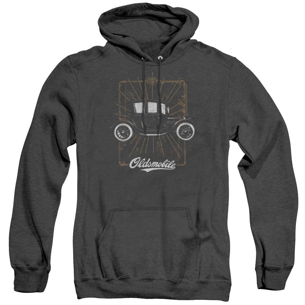 Oldsmobile 1912 Defender Heather Hoodie-Grease Monkey Garage