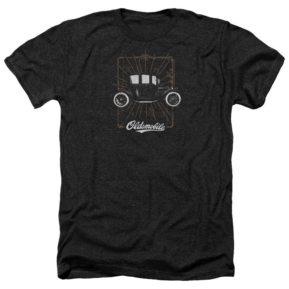 Oldsmobile 1912 Defender Poly/Cotton Blend Short-Sleeve T-Shirt-Grease Monkey Garage