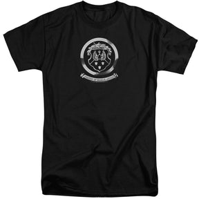 Oldsmobile 1930's Crest Emblem Tall Short-Sleeve T-Shirt-Grease Monkey Garage