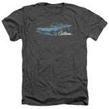 Oldsmobile 1968 Cutlass Convertible Poly/Cotton Blend Short-Sleeve T-Shirt-Grease Monkey Garage