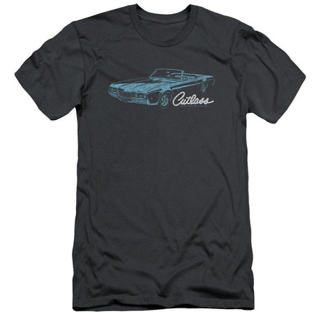 Oldsmobile 1968 Cutlass Convertible Short-Sleeve T-Shirt-Grease Monkey Garage