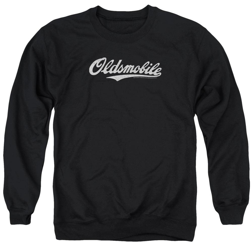 Oldsmobile Cursive Logo Crewneck Sweatshirt-Grease Monkey Garage