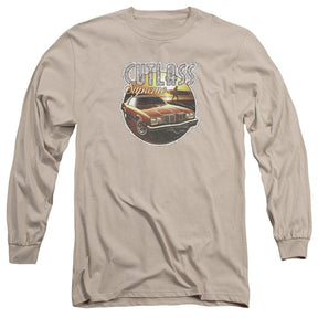 Oldsmobile Cutlass Supreme Long-Sleeve T-Shirt-Grease Monkey Garage