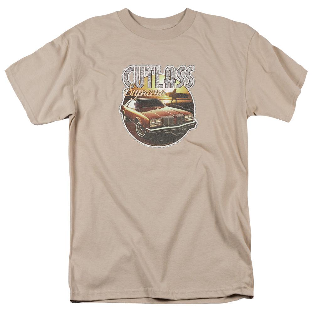 Oldsmobile Cutlass Supreme Short-Sleeve T-Shirt-Grease Monkey Garage