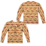 Oldsmobile Delta 88 (Front/Back Print) Long-Sleeve T-Shirt 100% Poly-Grease Monkey Garage