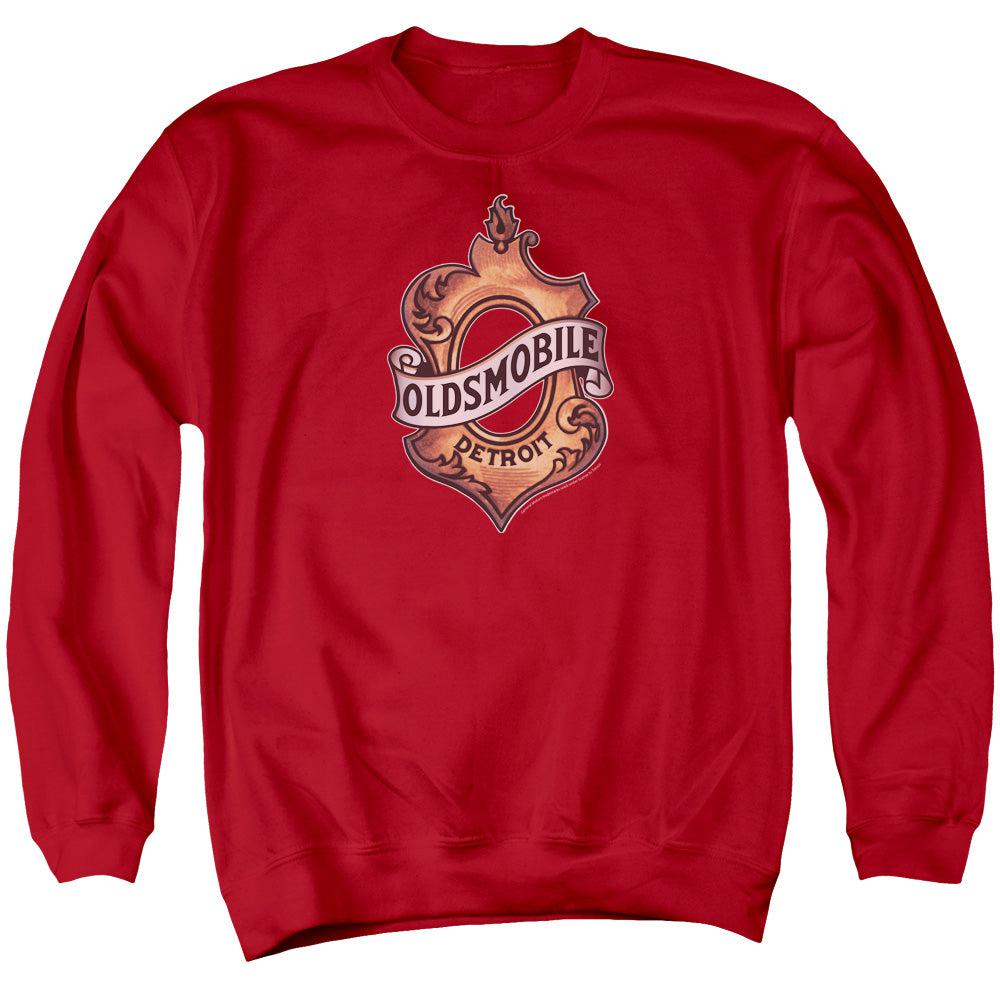 Oldsmobile Detroit Emblem Crewneck Sweatshirt-Grease Monkey Garage