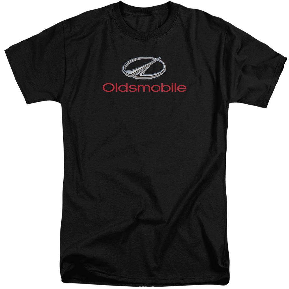 Oldsmobile Modern Logo Tall Short-Sleeve T-Shirt-Grease Monkey Garage