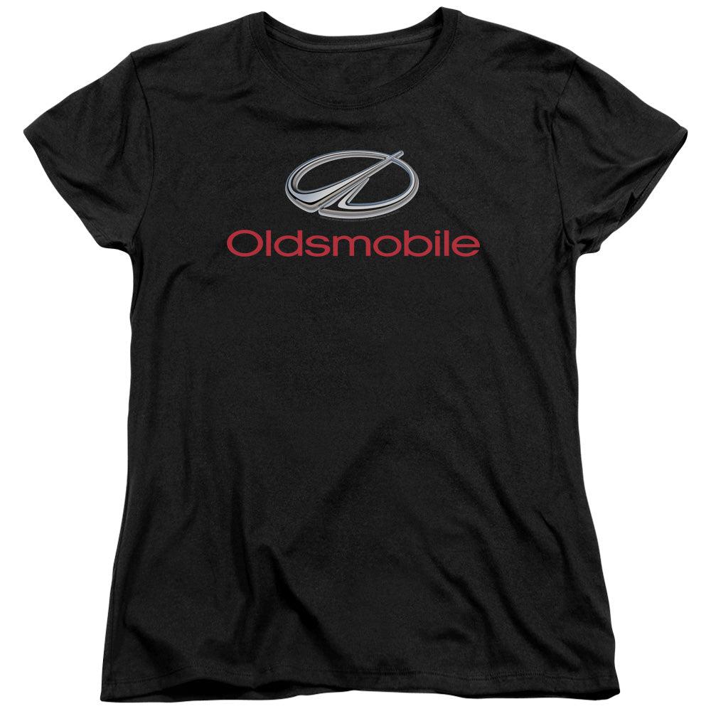 Oldsmobile Modern Logo Women's Short-Sleeve T-Shirt-Grease Monkey Garage